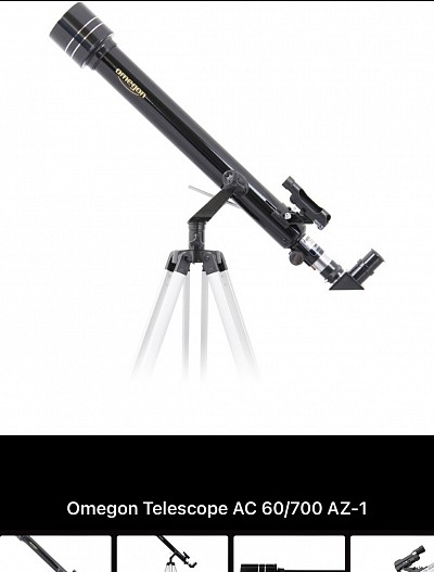 Recommended beginner Telescope for children and adults.
